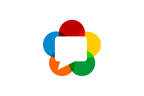 The logo of WebRTC