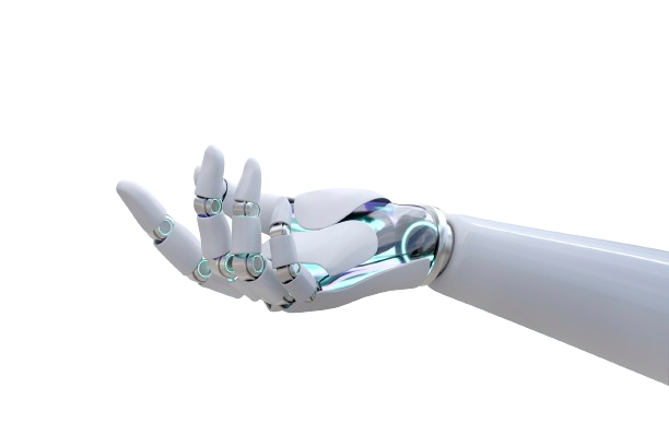 Robot hand representing the future AI brings.