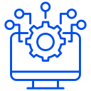 Icon representing connected cables